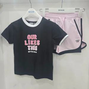 [에꼴리에]그라 레터링 3부 래쉬가드티상,하셋트(25B004580258)_US