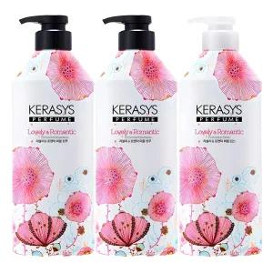 케라시스 퍼퓸 러블리 앤 로맨틱 샴푸 980ml 2p + 린스 980ml 1세트