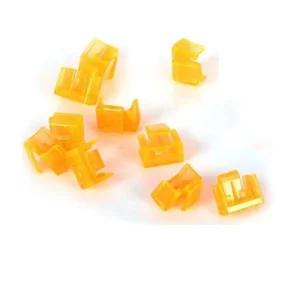 인터넷 보안 커넥터 해킹 방지 RJ45 포트 오렌지 10개키락 용품 광케이블 블락 보안키