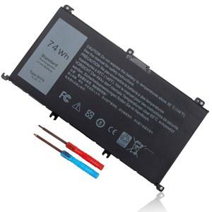 74Wh Type 357F9 71JF4 Laptop Battery for Dell Inspiron 15 7000 Gaming 7559 7557 7567 7566 7759 i7559 5576 5577 INS15PD Series 15-7559 071JF4 P57F P65F P65F001 0GFJ6 0357F9 11.1V 11.4V