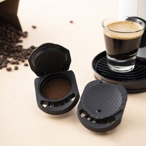 Dolce Gusto 커피 캡슐 용 1pc 리필 재사용 가능한 어댑터 ForGenio S/Piccolo XS 기계 액세서리 변환 DS-UT DS-ZN