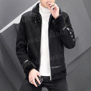 무스탕 남성 가죽자켓 무스탕자켓 남자 점퍼 인조모피 겨울
