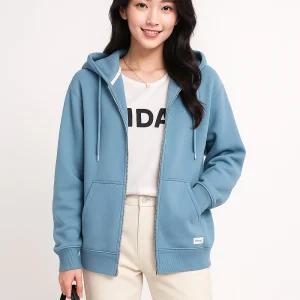 여성 가을겨울 봄 OREANGE 사투스 팩틴 긴팔 후드집업 점퍼 루즈 후드 스웨트셔츠 캐주얼 재킷 5칼라#3