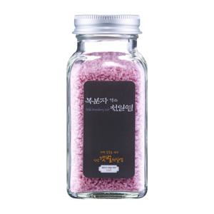 손봉훈 신안천일염 복분자 먹은 천일염 120g_유리_상온