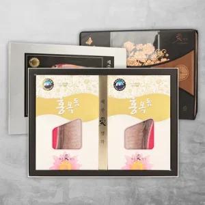 [옥돔선물세트] e제주 국내산 옥돔 왕특대) 390g 선물세트 부직포 선물포장)