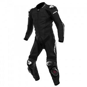 [코미네] S-55 RACING LEATHER SUIT BLACK