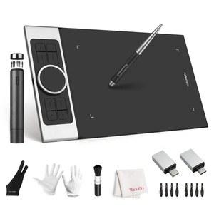 XP PEN 데코 프로 미디엄, 드로잉 태블릿, 틸트 기능이 있는 그래픽 태블릿 11x6, 배터리 없는 스타일러스, 온라인 교육에 이상적, Windows 11/10/8/7, Mac iOS 10 10 이상 지원, Chromebook