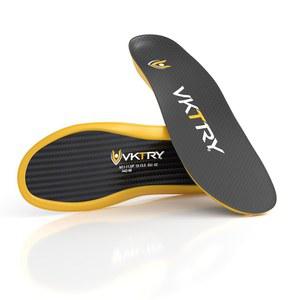 [미국배송] VKTRY 골드 카본 파이버 퍼포먼스 인사이드 - 맞춤형 인서트 비클레이티드 슈즈 농구 배구 라켓 스포츠 러닝 및 기타 더 빨리 달리고 높이 뛰고 회복하고 부상으로부터 보호합니다