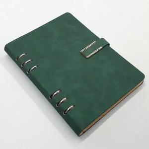 데일리 6공 A5 만년 다이어리 노트 그린
