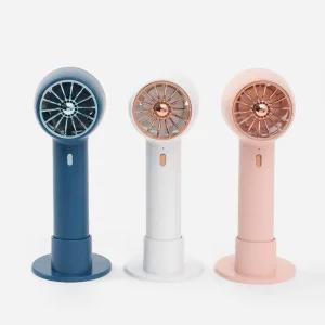 파워팬 USB 휴대용 미니 선풍기 데스크 탁상용핸디손 여름냉방기기 용풍기 핸드 소형 용손 무선