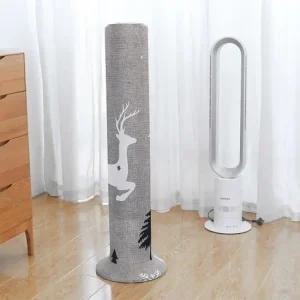 타워형 선풍기커버 23x90cm) 세로형선풍기 스탠드 타워팬선풍기커버 날개없는선풍기커버