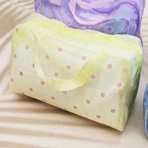 반투명 파우치 파우치 바캉스 화장품 가방 백 목욕 여행용 화장품 가방 파우치 백 목욕 바캉스 세면도구
