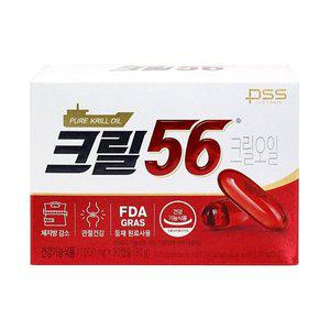 펄세스 크릴오일 크릴56 1000mgX30캡슐