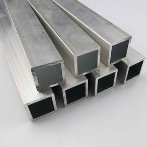 아연각관 15pc 10x10mm 20x20mm 사각형 금속 알루미늄 AL 튜브 파이프 재료 모델 부품 액세서리 자동차 프
