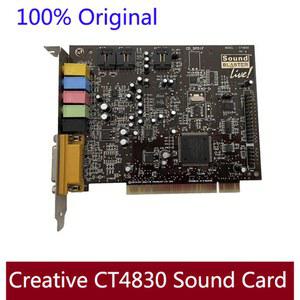 사운드 블라스터 라이브 CT4830 4 1 카드용 분해 잘 작동
