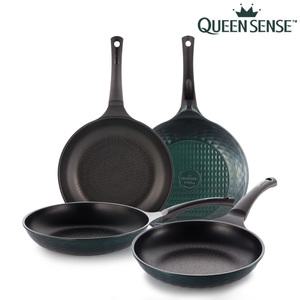 퀸센스 입체 티타늄5중코팅 후라이팬 프라이팬 궁중팬 28cm