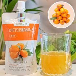 국내산 비타민 나무열매 주스 과일 음료 100ml x 30포 영월이룸농장 농장직배송