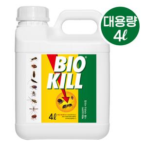 동성 비오킬 4리터 대용량 / 4L 베드버그 빈대 바퀴벌레약 모기 빈대퇴치 먼지다듬이