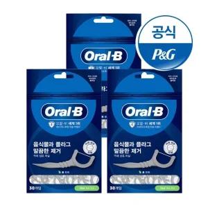 오랄비 치실 C자형 30개입 3개