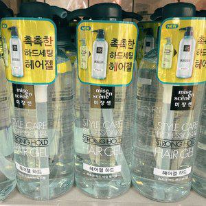 미쟝센 스트롱 헤어젤 하드 500ml x 3개