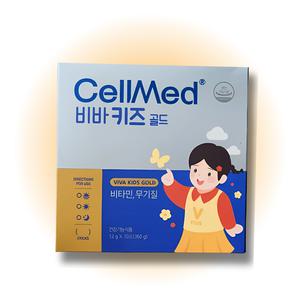 셀메드 비바 키즈 골드 12g x 30포(1개월분) 우리아이 어린이 영양제