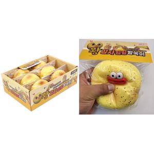 왕 감자 말랑 빵쑥이 6개 한박스 세트 KC인증 감자스퀴시 감자주물럭 감자스트레스볼 감자빵 말랑이