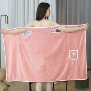 [오노마] ONM 여성 2컬러 골프가운 샤워가운 타월 목욕가운원피