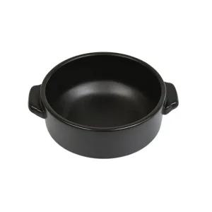 세라믹 뚝배기 국물용 양수 찌개 곰탕 국밥 용기 직화 전골냄비 (WFJX2B9)