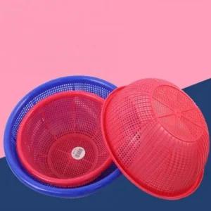 원형 소쿠리 23cm 4호 채반 바구니 야채 채소 세척볼