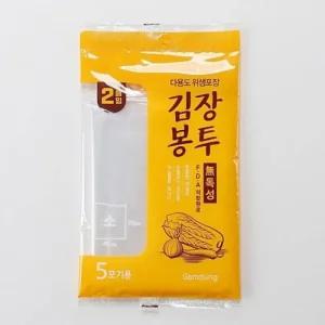 다용도 김장비닐 위생 45x70 (소) 2매입 5포기용 (46t3m)