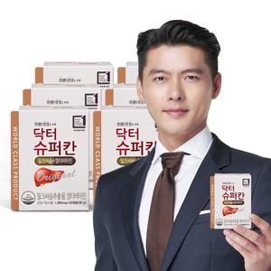 [현빈영양제] 닥터슈퍼칸 밀크씨슬&멀티비타민 30캡슐 x 6박스