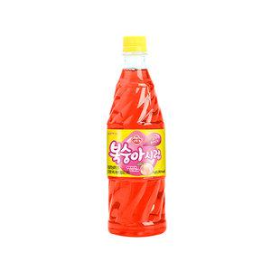 복숭아시럽 1KG 낱개