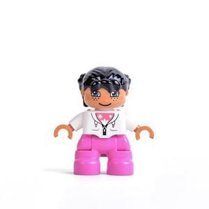 레고 듀플로 호환 피규어 사람 - 06. 꼬마 (여자) - 2