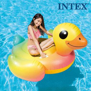 [INTEX]인텍스 옐로우덕 라이드온 57556 물놀이 튜브