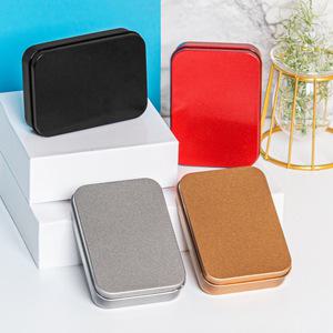 사각 철제 틴케이스 5color 알루미늄 철 수납 소품 카드 정리 보관함 깡통 굿즈
