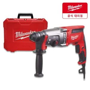 밀워키 PH 26T 유선 SDS-Plus 로터리 함마드릴 2kg