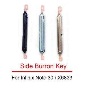 Infinix Note 30 X6833 측면 전원 키 스위치 볼륨 버튼 교체 수리