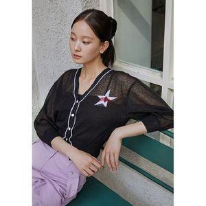 [갤러리아] (25여름) 인타샤 자카드 포인트 V넥 가디건 (ER2KG560)