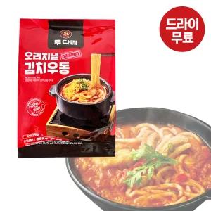 달디단마켓 투다리 김치우동 862g (2인분) 간편 우동 밀키트 캠핑요리