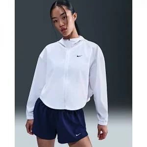 [나이키]{매장정품} NIKE 원 여성 리펠 오버사이즈 후드 우븐 자켓 재킷 - 화이트블랙 IH8601-100 864455
