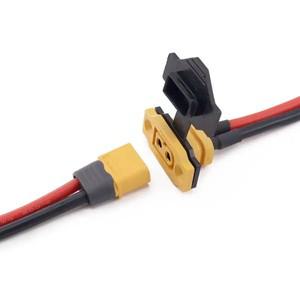 AMASS 급속 충전 XT60E-F 모델 비행기 배터리, 금도금 30A 고전류 암플러그, 장착형 XT60 커넥터