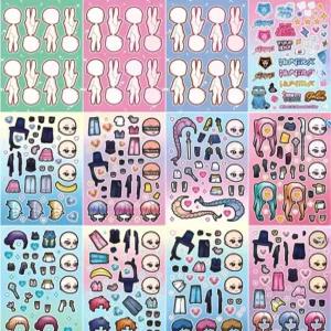 케이팝 데몬헌터스 DIY 스티커 루미 호랑이 사자보이즈 케데헌 더피 조이 만들기 케데몬스티