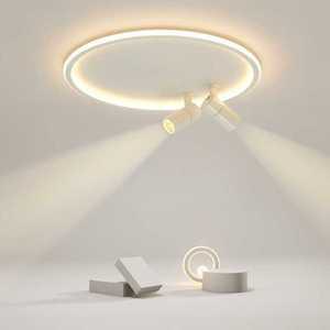 스튜디오 스포트라이트조명 사진 촬영 LED 천장등 조명(원형/40cm)-블랙