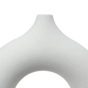 [콩심팥심]도자기 인테리어 꽃병 화이트 오브제 디자인 화병