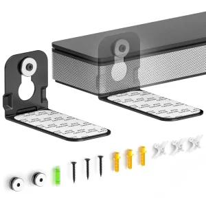 Yibracki 사운드바 벽 거치대 걸이 걸게 브라켓 삼성 소니 Sony LG 나카미치 포크 오디오 Vizio Roku Onn T