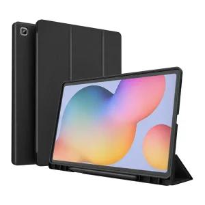 데이웍스 갤럭시탭 S6 Lite 라이트 북커버 케이스 S펜 수납 스마트 커버 교육청 디벗 학교