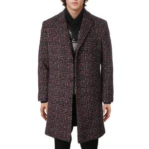 [롯데백화점]레드옥스 롯데광복 레드옥스 2024 F/W 남성 캐주얼 겨울 트위드 반코트(R244CT152WI-GB)