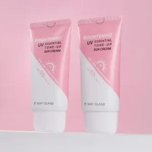 [2개] 메이아일랜드 UV 에센셜 톤업 선크림 70ml