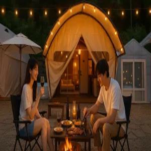 [경북/문경] 문경 더모스트글램핑 (캠핑/글램핑/수영장/가족/커플/개별바베큐)
