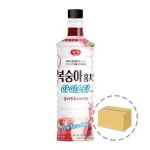 광야식품 복숭아홍차 베이스 970ml 1BOX(15개입) (WFJZDSQ)